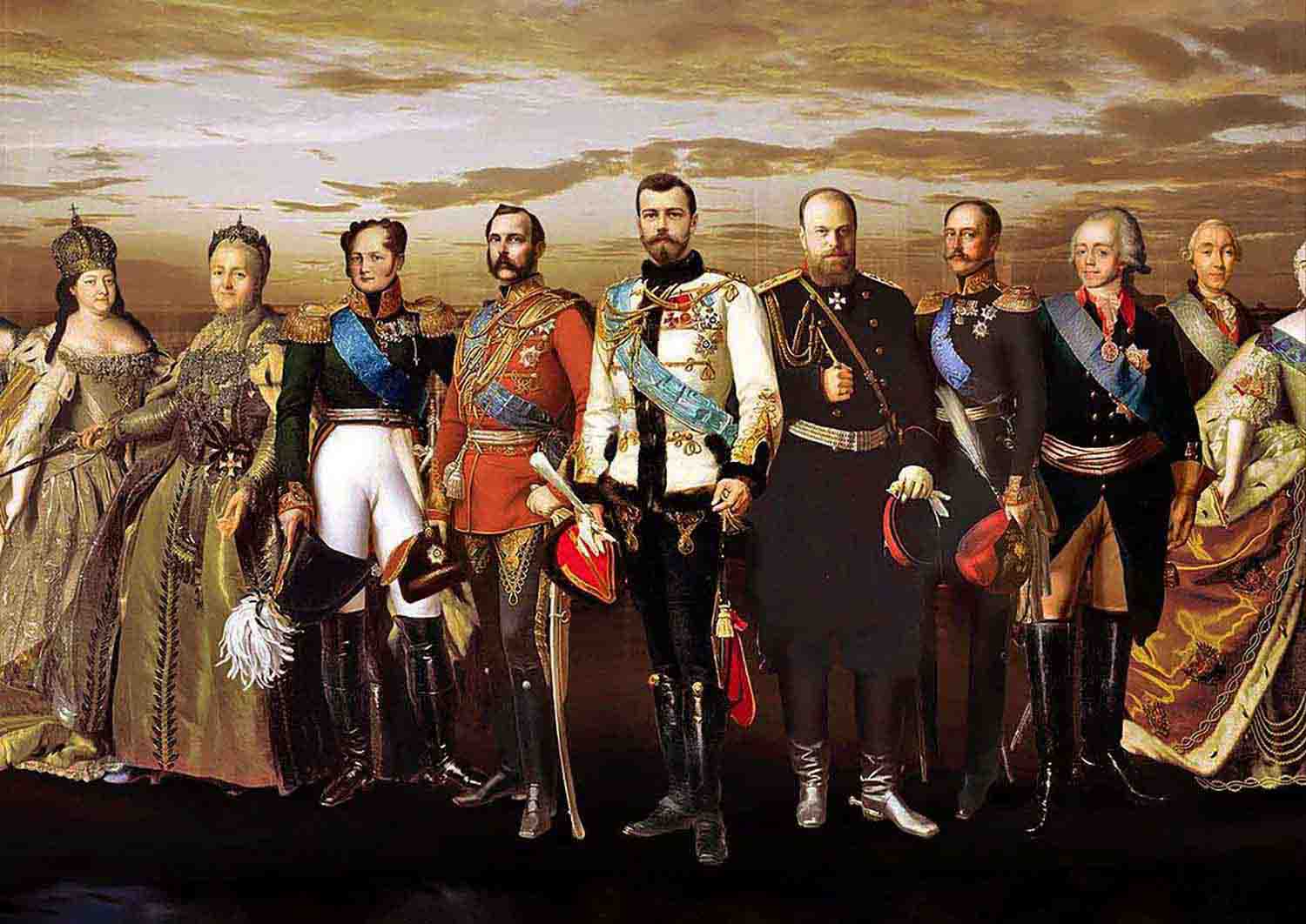 Сколько правили цари в Российской империи?
