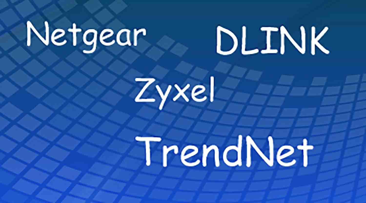 Техподдержка Netgear, Dlink, TrendNet и Zyxel