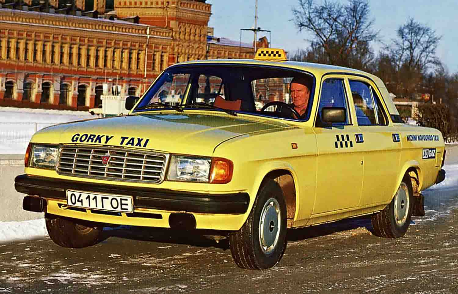 Такси в России в 90-ых